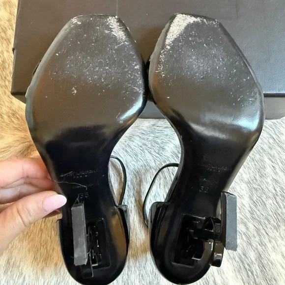 OPYUM SANDALS IN PATENT LEATHER 38 - Picture 6 of 6